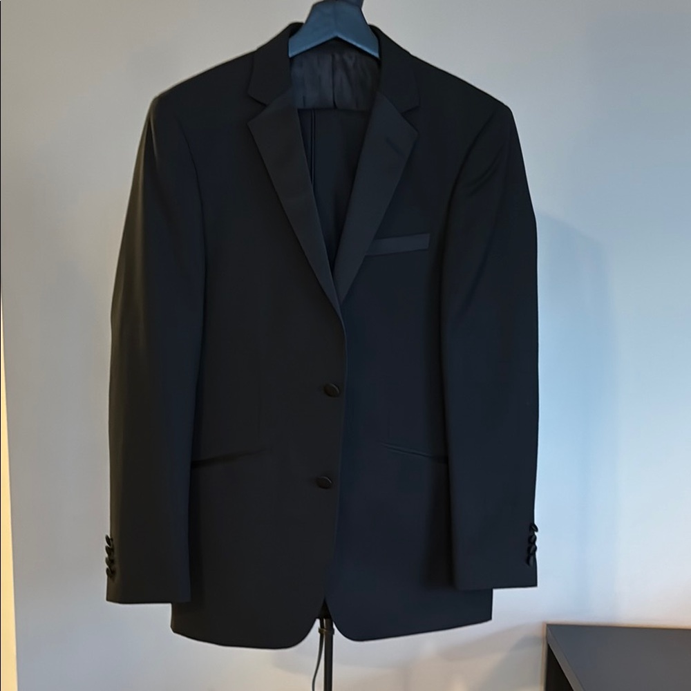Black Tuxedo with Classic Tailoring